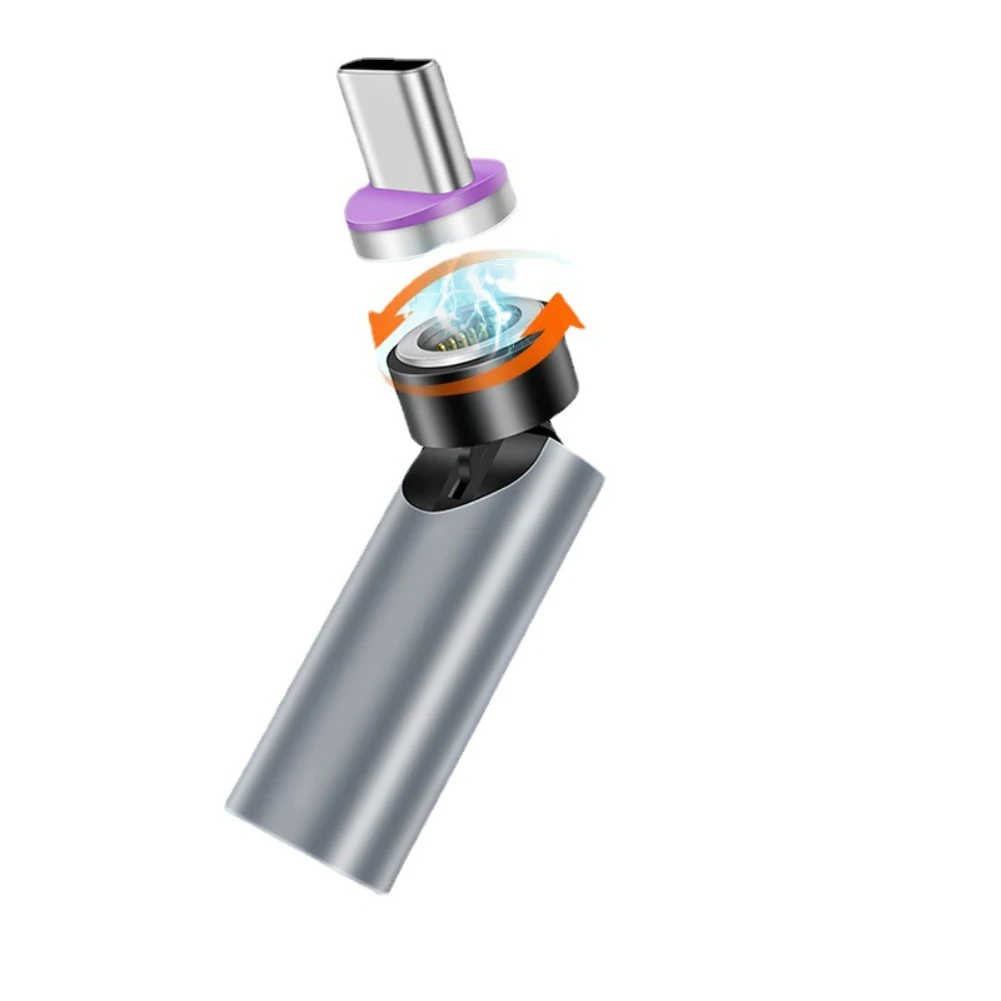 

40W 480Mbps 540° Rotating Magnetic Charger Adapter Type-C Portable Adapter