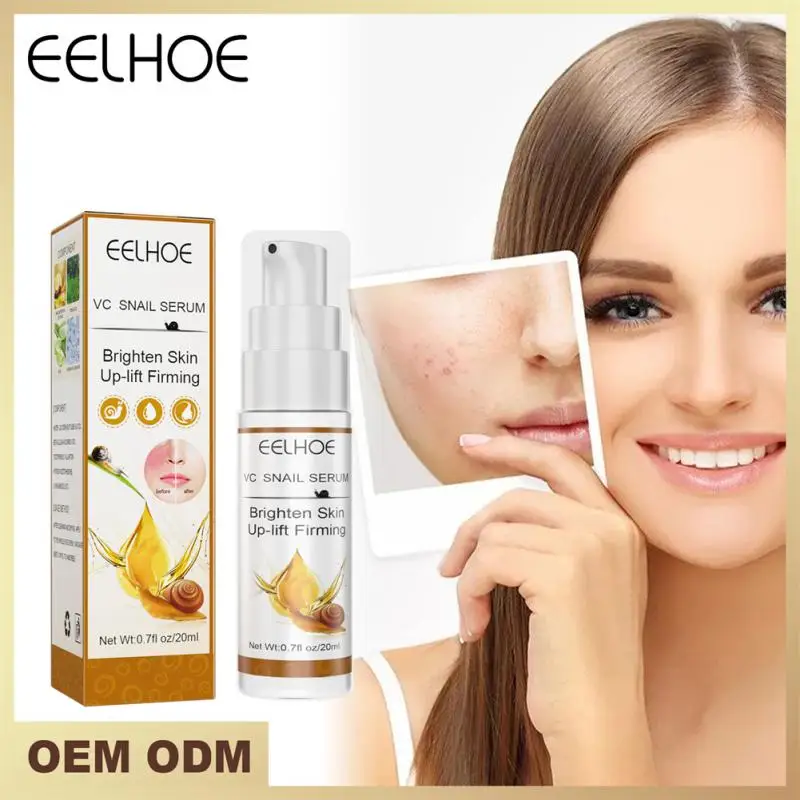 

1PC Repair Fluid Vitamin C Rejuvenation Anti-Wrinkle Firming Brightening Snail VC Collagen Repair Serum Facial Skin Care TSLM1