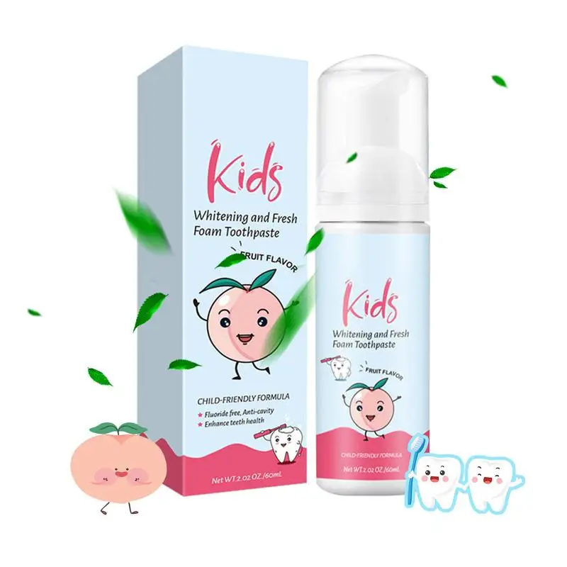 

Foam Toothpaste For Kids Kids Foam Toothpaste For Electric Toothbrush Toddler Foaming Toothpaste And Mouthwash For Dental Care