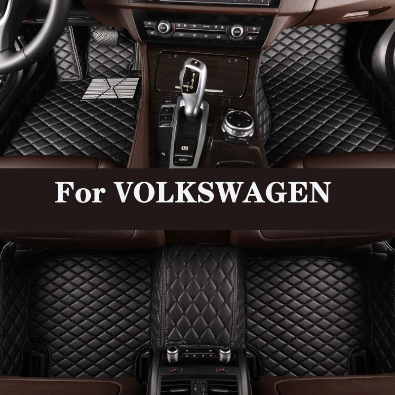 

HLFNTF Full Surround Custom Car Floor Mat For VOLKSWAGEN VW Maggiolino Touran(5seat) Phaeton(4seat/5seat) Toureg Car Accessories