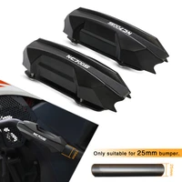 nc 750 s motorcycle 25mm crash bar bumper engine guard protector decorative block for honda nc700 nc750 s 2012 2021 2020 2019