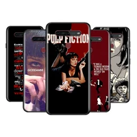pulp fiction for lg k92 k62 k52 k42 k31 k22 k71 k61 k51s k41s k30 k20 g8 g8s g8x thinq black phone case