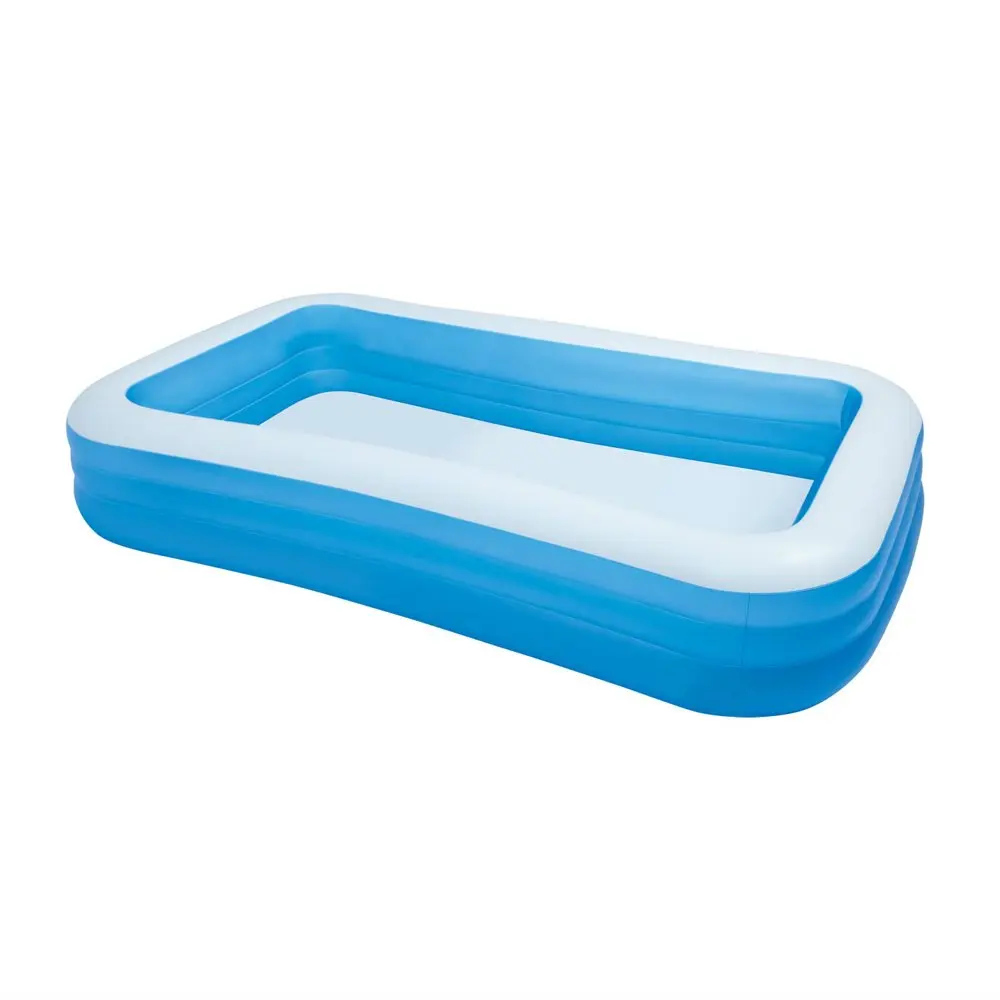 

Inflatable Swim Center Family Lounge Pool 120" x 72" x 22" - Colors may vary.