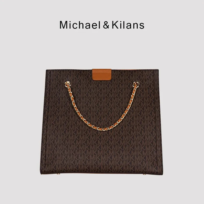 

Luxury Designer Handbags For Women MICHAEL New Vintage Single Shoulder Bag KORS Large Capacity Tote Bag Chain Crossbody Bag