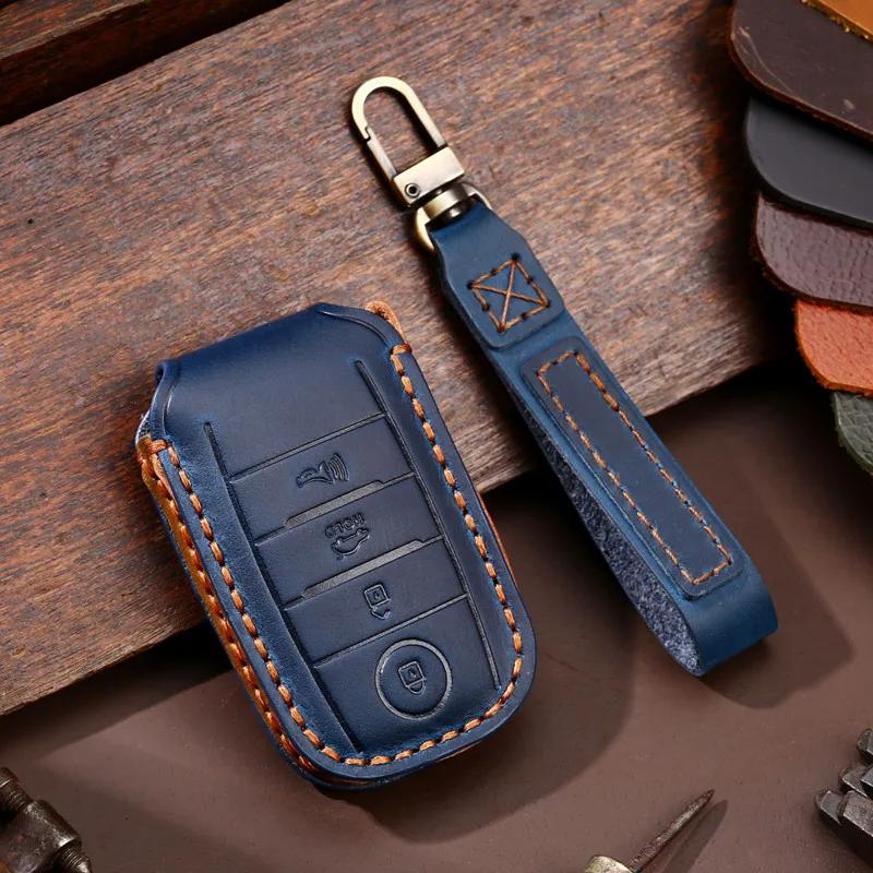 Чехол для автомобильных ключей kia sportage 2019 rio 3 ceed sorento picanto cerato soul optima 4 2011 niro x line stinger