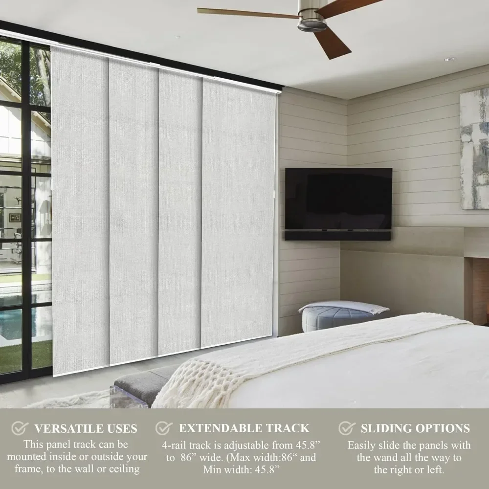 Шторы для раздвижных дверей жалюзи перегородки комнат двери патио раздвижные