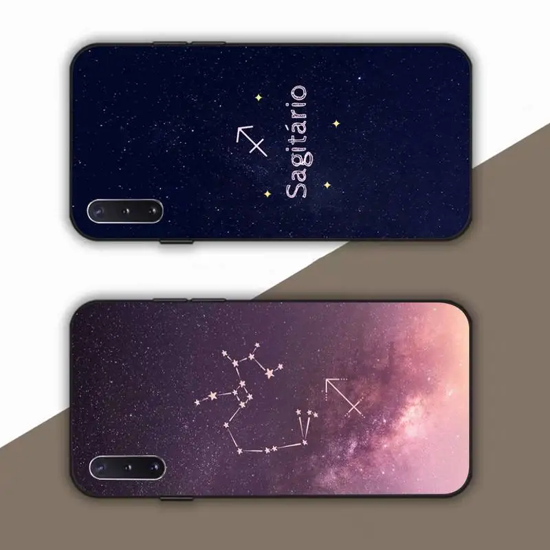

Constellation Sagittarius Phone Case for Samsung Note 5 7 8 9 10 20 pro plus lite ultra A21 12 72