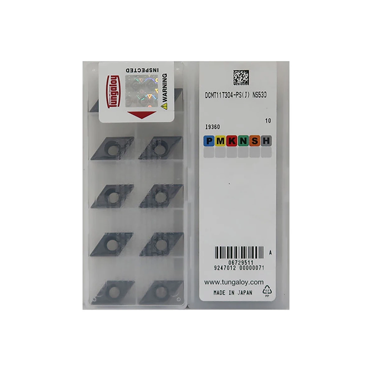 

Tungaloy 100% Original DCMT DCMT11T304 DCMT11T302 DCMT11T308 DCMT070204 DCMT070202 PS NS530 Carbide Turning Inserts
