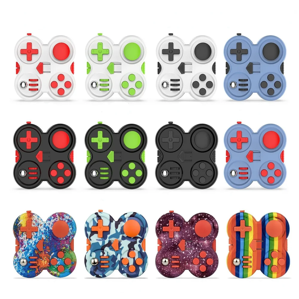 Fidget Pad Four Leaf Stress Relief Handle Anti Stress Adults Finger Toy Child Autism ADHD Anxiety Stress Relief Sensory Toys