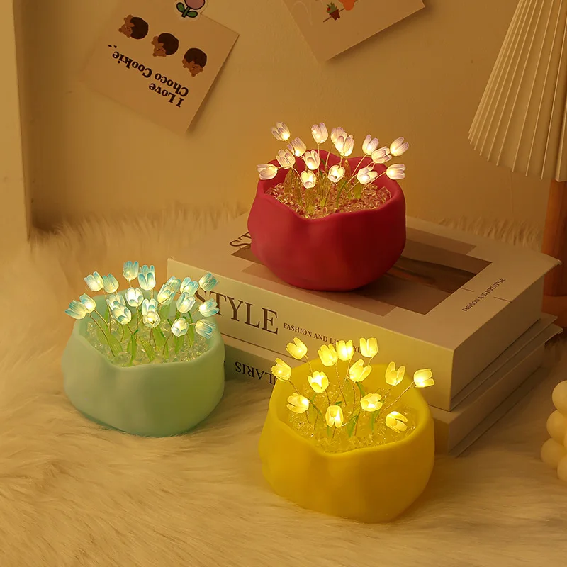 

Night Light Diy Creative Popular Mini Holiday Gifts Lighting Tools Desktop Decorative Light Exquisite Home Bedroom Decoration