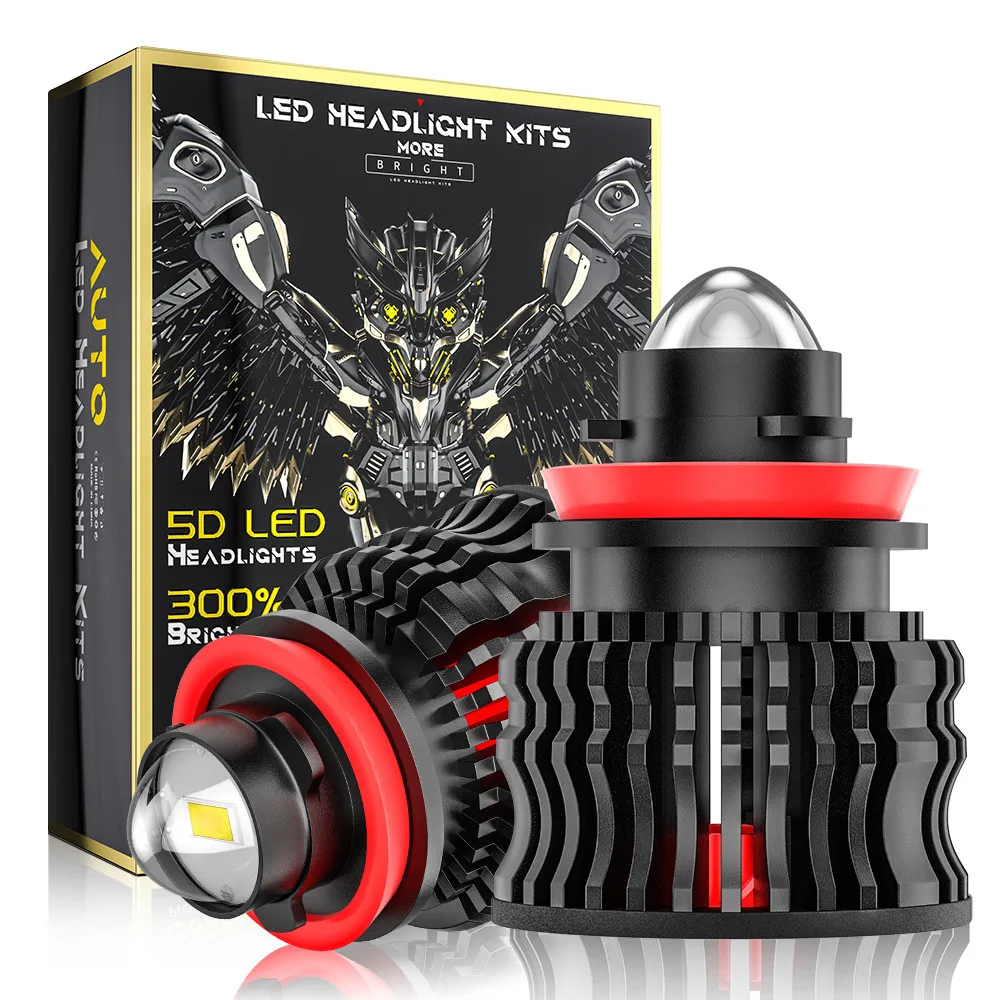 

2Pcs H8 H9 H11 LED 9005 9006 H10 LED Led Headlights Bulbs 120W 3D High Power Canbus 360 Degree Auto Fog Lamp