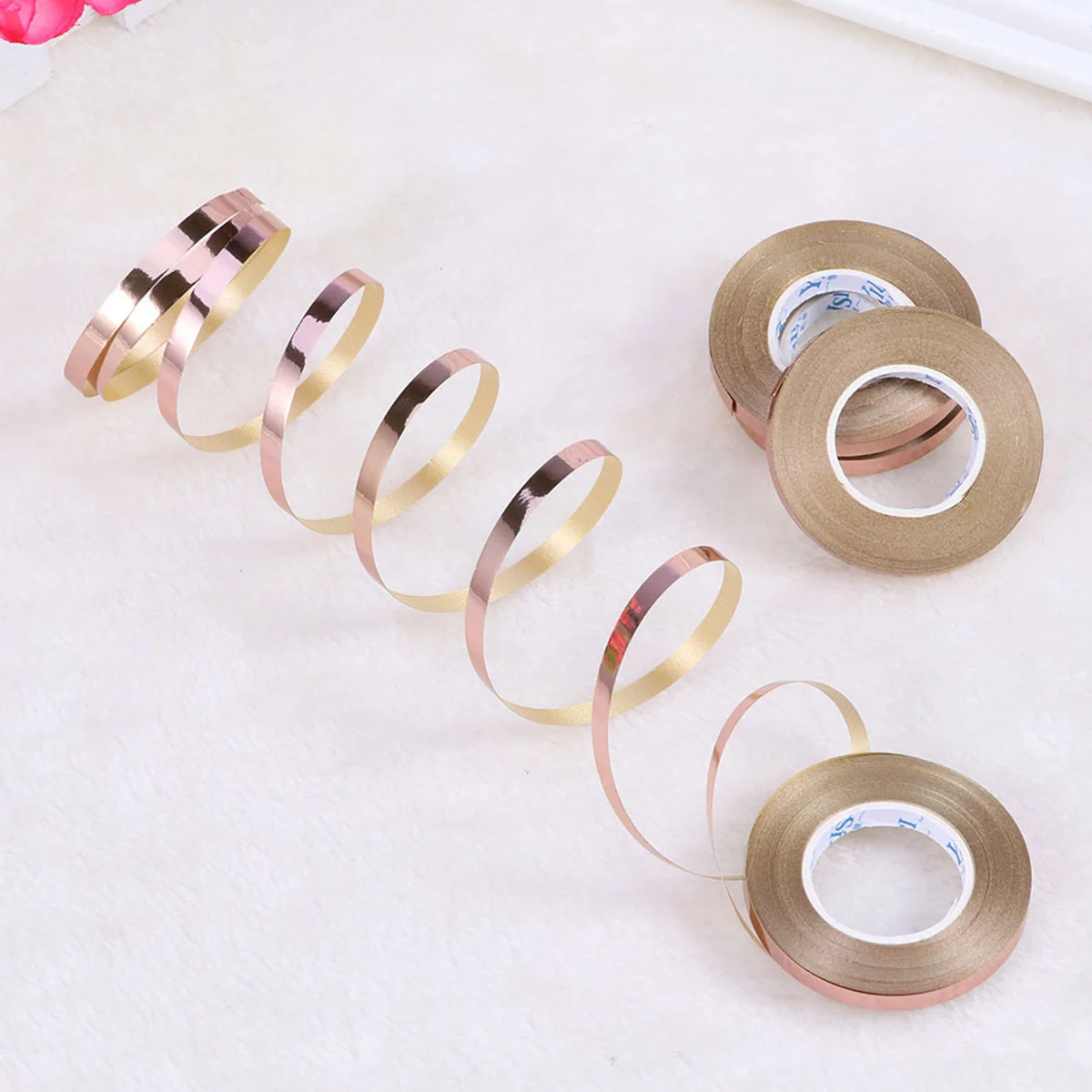 

5PCS Ribbon Beautiful Durable Exquiste Colored Ribbon for Gift Present Crafts Souvenir
