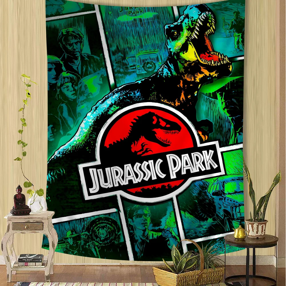 Большой Настенный Гобелен J-Jurassic W-World D-Queen с принтом подвесной Таро хиппи