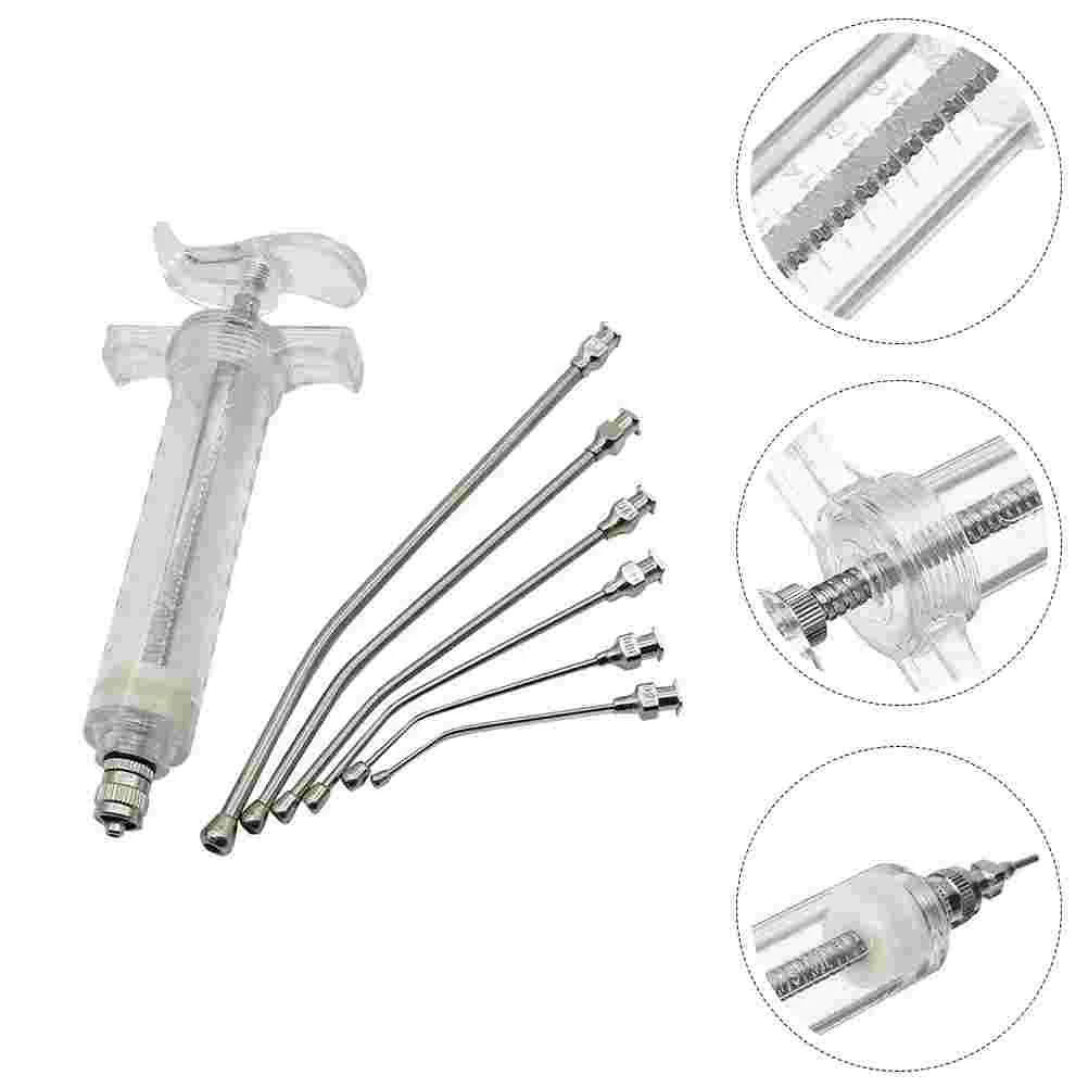 

1 Set Bird Feeding Feeding Tube for Birds Parrot Hand Feeding with 6 Curved Gavage Tubes ( Mixed Color )
