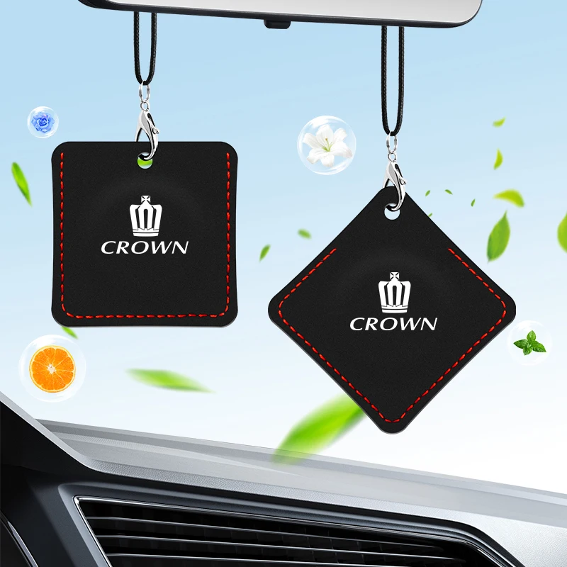 Ожерелье с диффузором для зеркала заднего вида автомобиля подвеска из замши Toyota