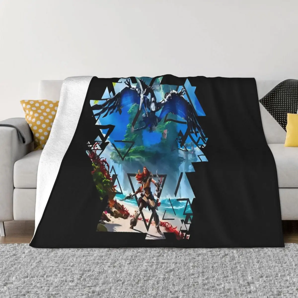 Плюшевое одеяло Horizon Today West для спальни пледы и одеяла