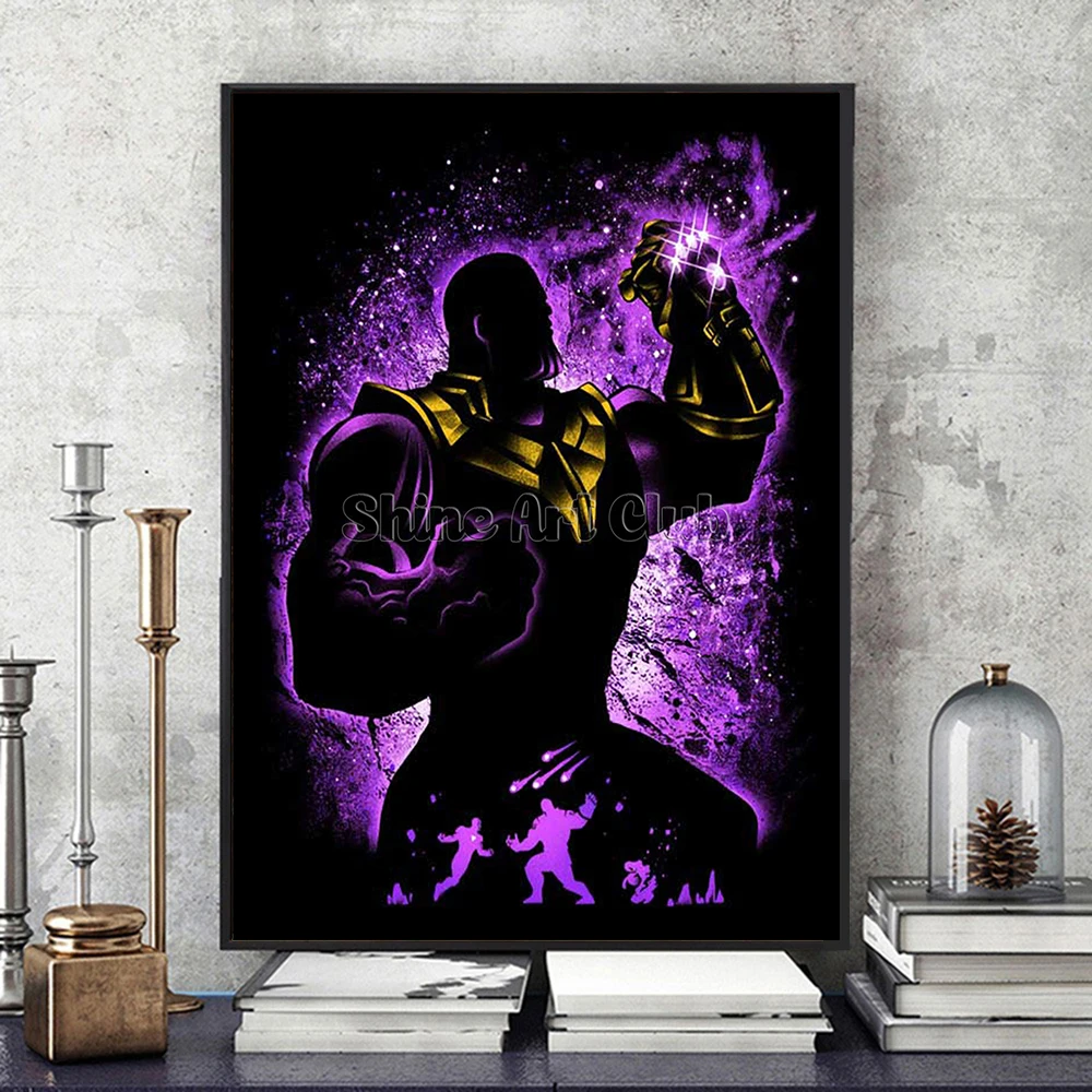 AB Алмазная картина Dark Marvel Avengers Collection-черная полная дрель вышивка крестиком
