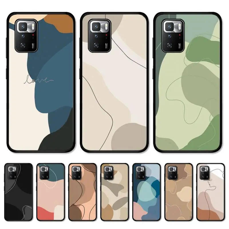 

Abstract Geometry Phone Case for Redmi Note 8 7 9 4 6 pro max T X 5A 3 10 lite pro