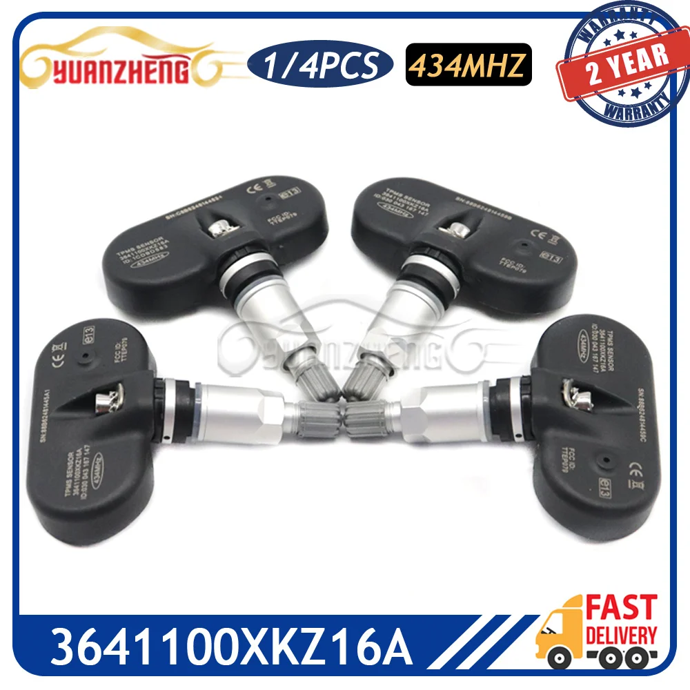 Автомобильный датчик давления в шинах TPMS 3641100XKZ16A, подходит для Great Wall Haval H6 M6 434 МГц 2011-2020