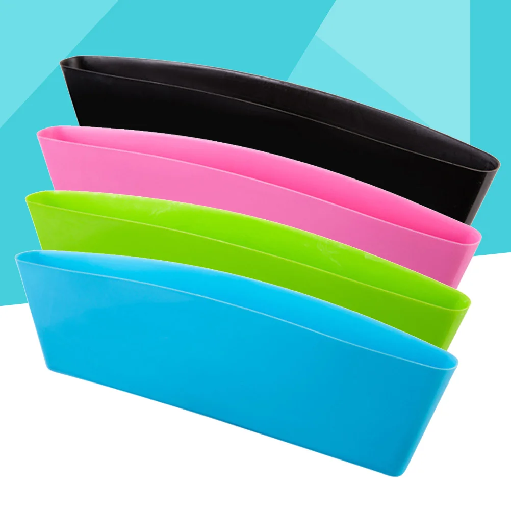

4Pcs Box Practical Portable Colorful Container Junk Box Storage Box for Storage Containing