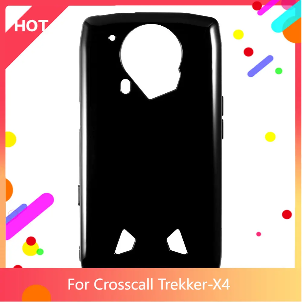 Trekker-X4 чехол Matte Мягкая силиконовая задняя накладка из ТПУ Cover для Crosscall trek- X4 чехол для телефона Slim shockproo