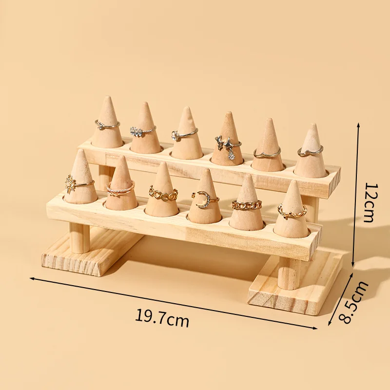 

Деревянный конусный держатель для колец