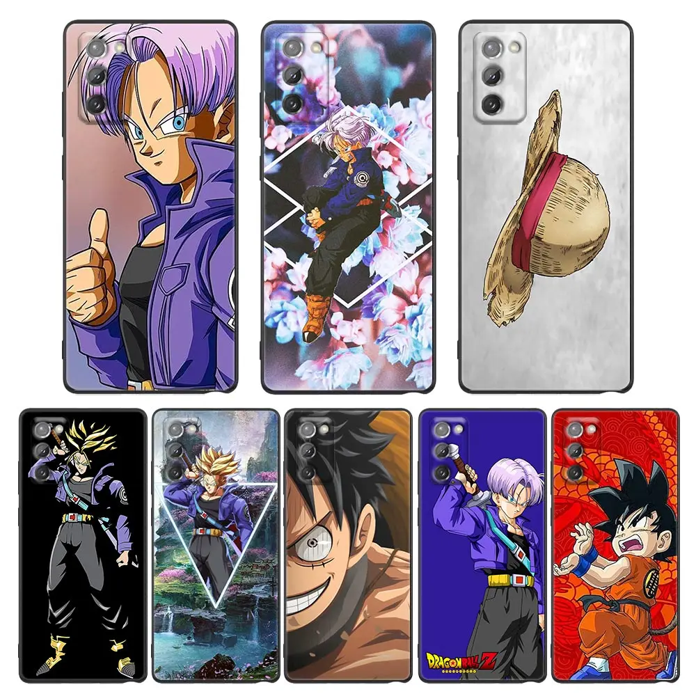 Tranks Logo Dragon Ball Phone Case for Samsung A7 A52 A53 A71 A72 A73 A91 M22 M30s M31s M33 M62 M52 F23 F41 F42 5G 4G TPU Case
