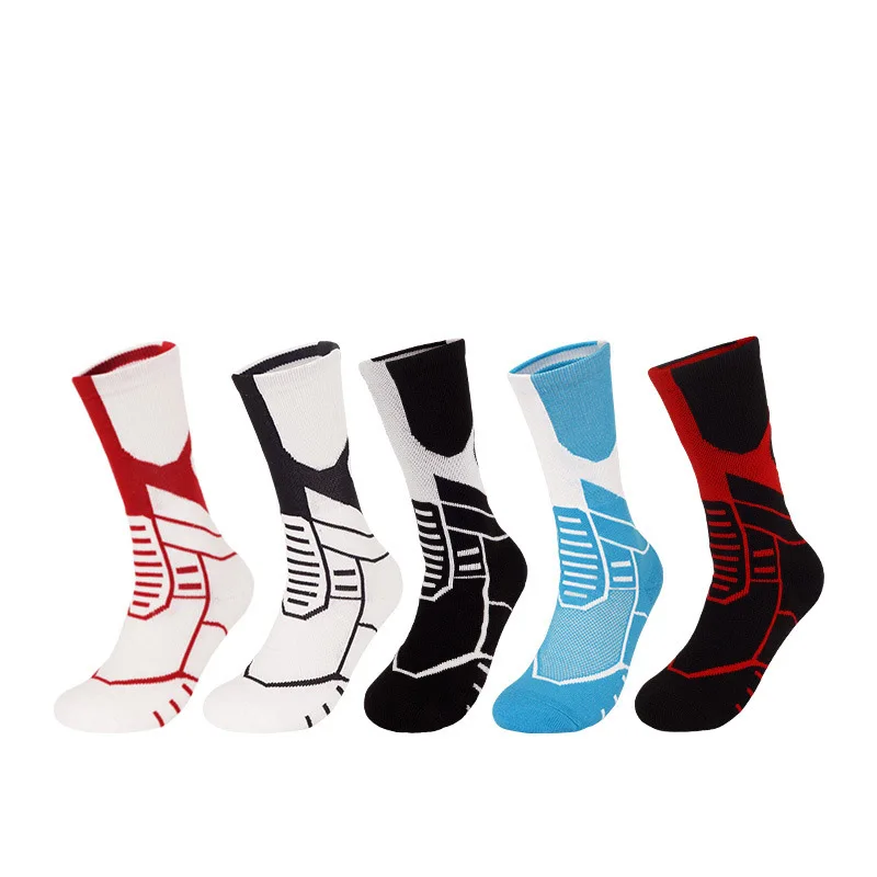 Basketball Ball Professional Adult Tube Elite Basketball Sock Absorbent non-slip Suspension Male Towel Bottom Thicken Sport Sock
