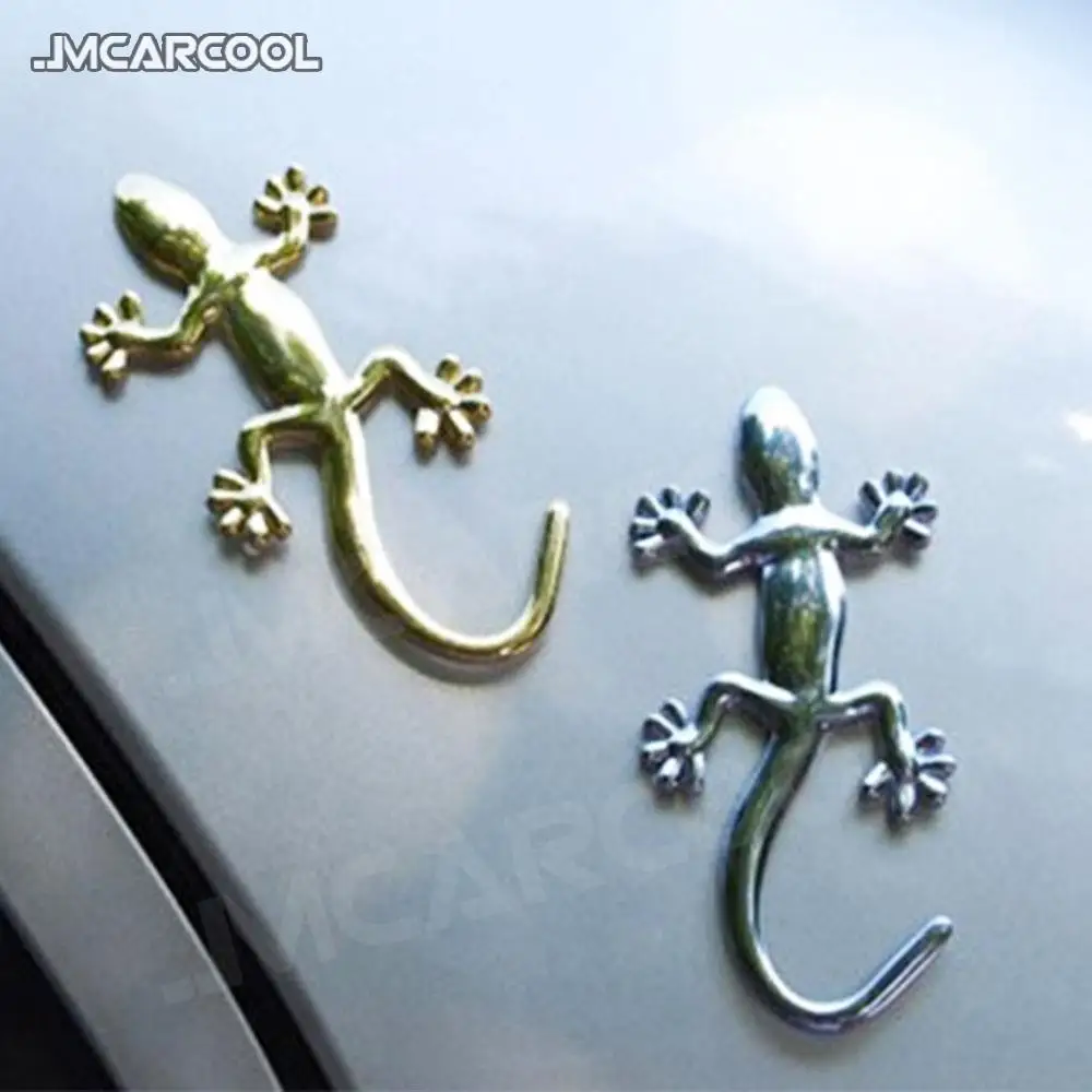 Авто аксессуары материал из алюминиевого сплава ящерица 3D эмблема наклейка для