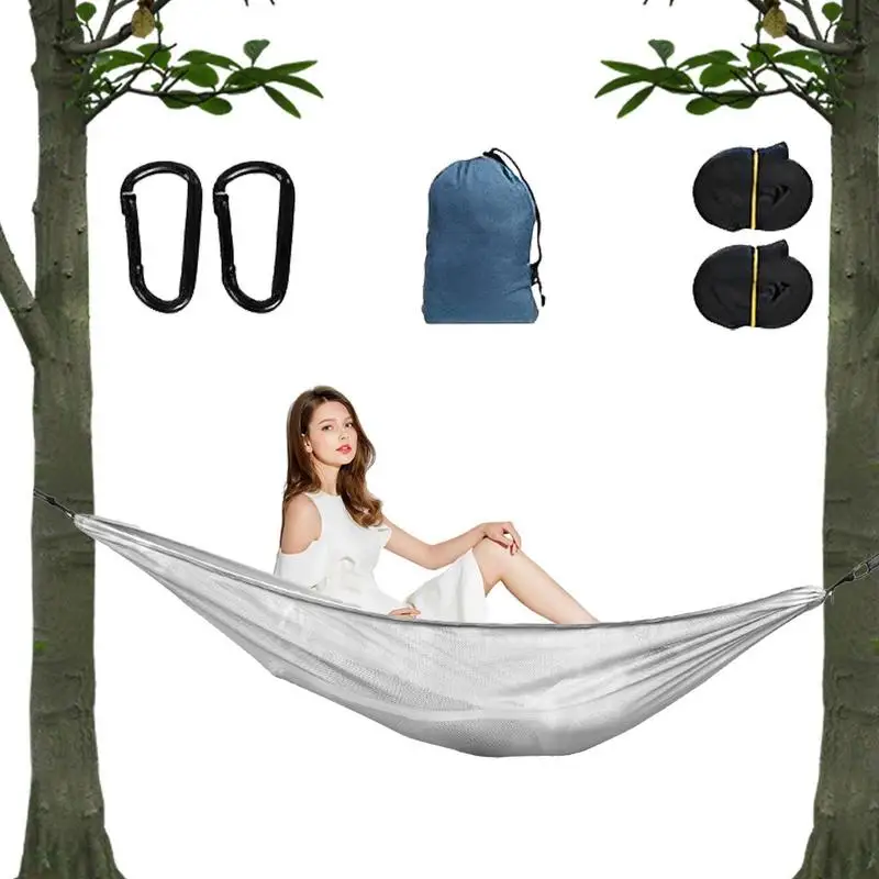 

Portable Hammock Travel Hammock Great Load Bearing Single Or Double Hammocks For Hiking Yard Patio Travel Camping