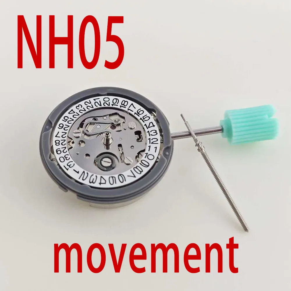 Часы NH05 с автоматическим механическим механизмом 3 часы календарем и датой
