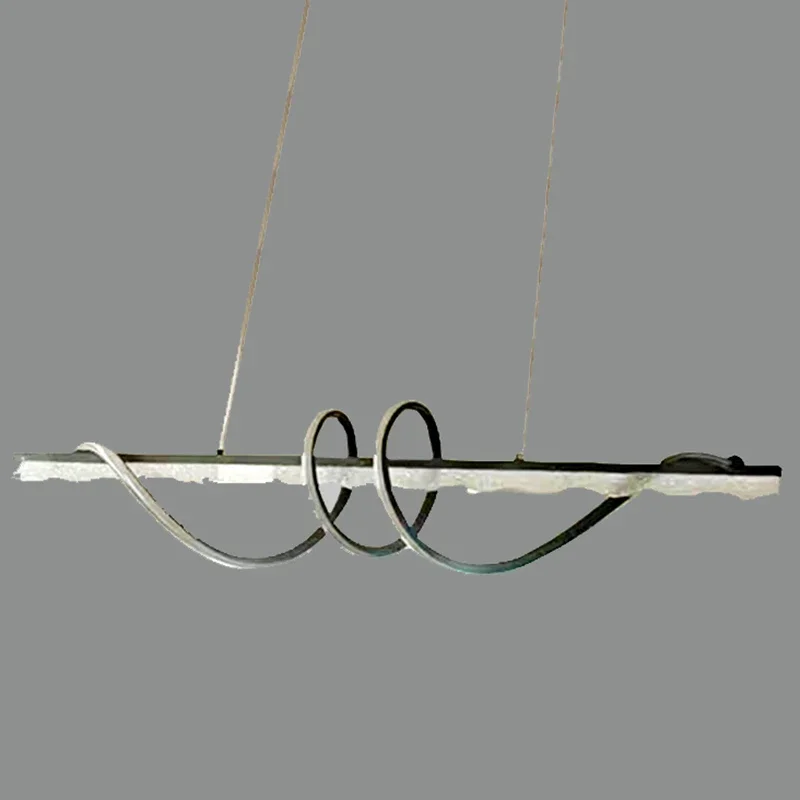 Итальянская Минималистичная Люстра для столовой Подвесная лампа гостиной