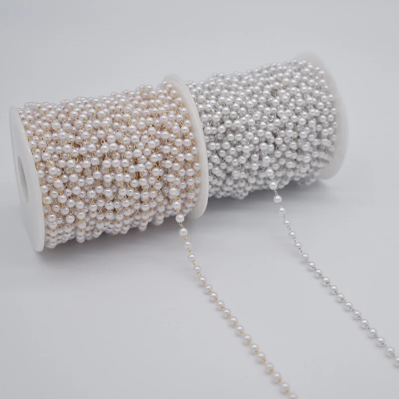 Женская цепочка для очков с имитацией жемчуга