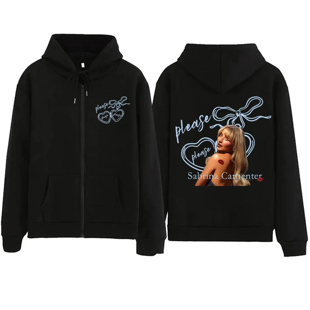 Толстовка Sabrina плотника на молнии худи плотник Merch подарок для фаната унисекс