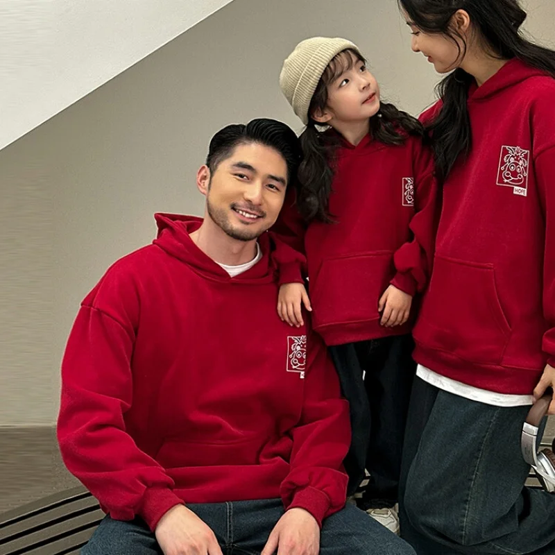 Толстовка для мальчиков и девочек от 1 до 12 лет брата сестры S-3XL одинаковые