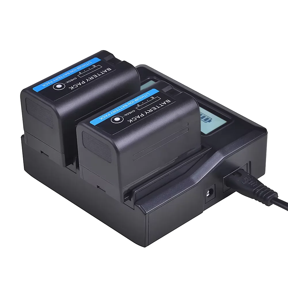 Двойное зарядное устройство для аккумуляторов LCD Sony BC - U1 и BP U30 U60 U90 PMW 100 EX1 EX 3 EX160 F3