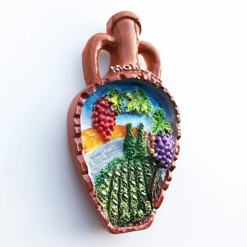 Молдавская керамическая банка дизайн магнит на холодильник наклейки с