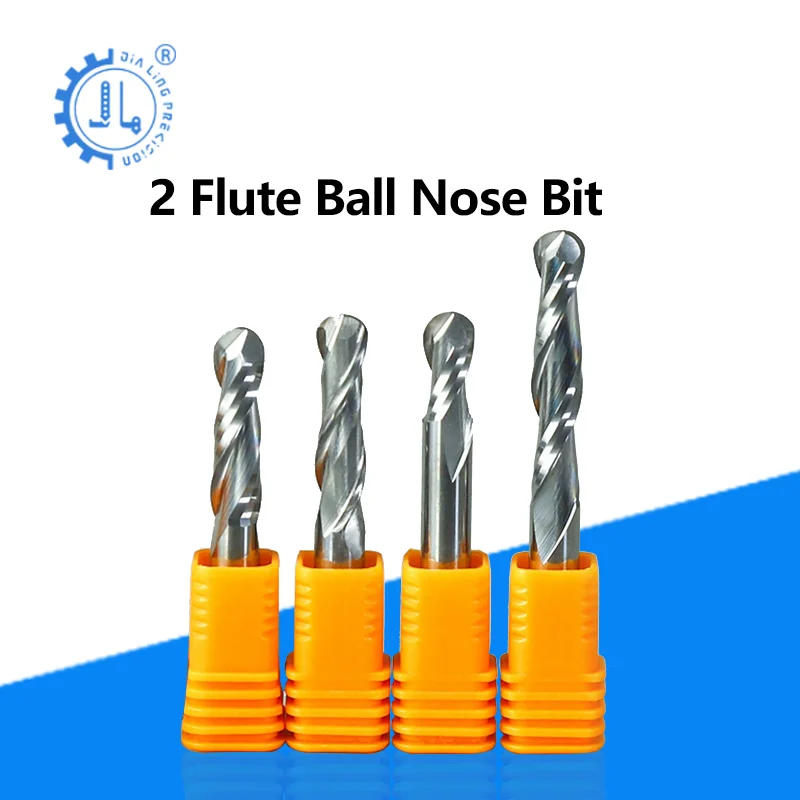 

ЧПУ 2 канавки сферическая носовая Концевая фреза для резьбы вольфрамовые твердосплавные сферические носовые фрезы