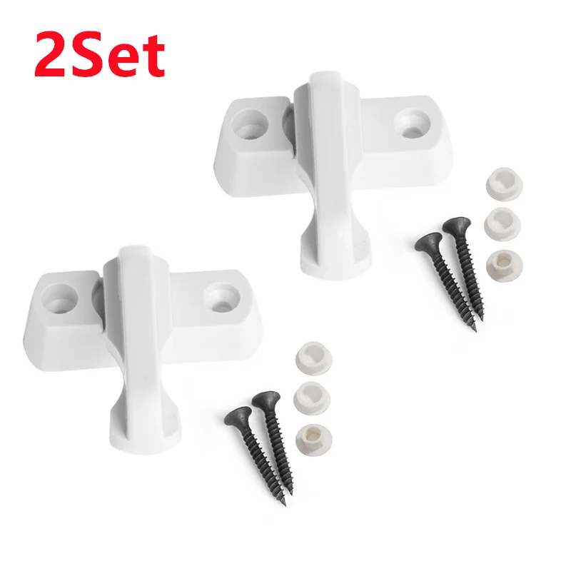 

Пластиковая + нержавеющая сталь + цинковый сплав НПВХ для безопасности детей, замок на створки для окон и дверей, ручка безопасности, защелка