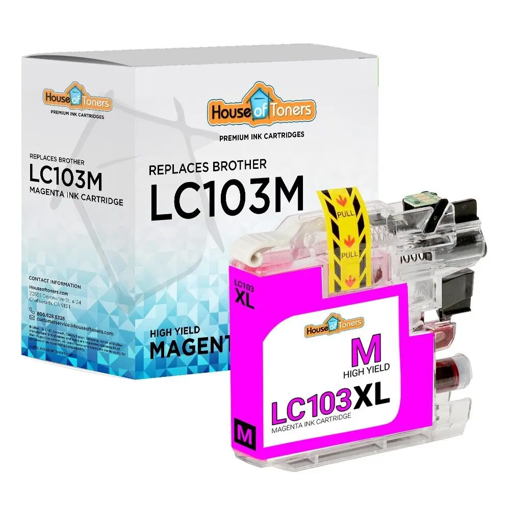 

LC-103M Magenta Ink for Brother MFC-J4310DW MFC-J4610DW MFC-J6520DW MFC-J6920DW