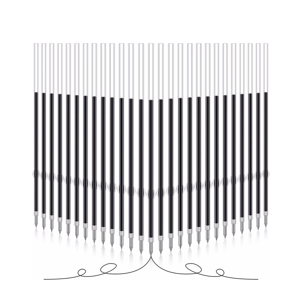 

60Pcs Pen Refills Ballpoint Pen Smooth Writing Ink Pen Refills for