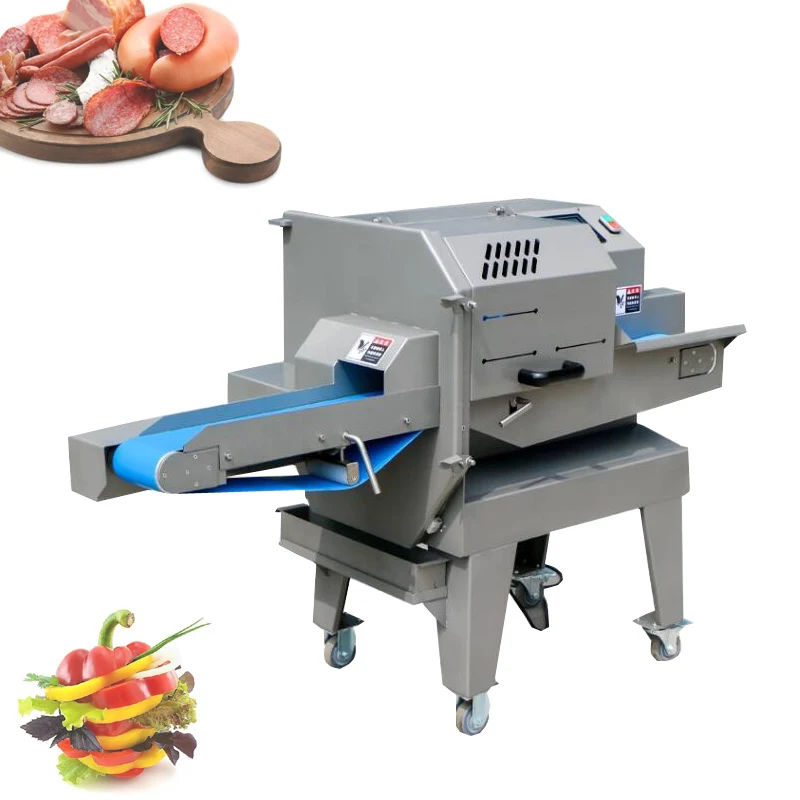 Автоматическая Коммерческая мясорезка для приготовления мяса и овощей слайсер