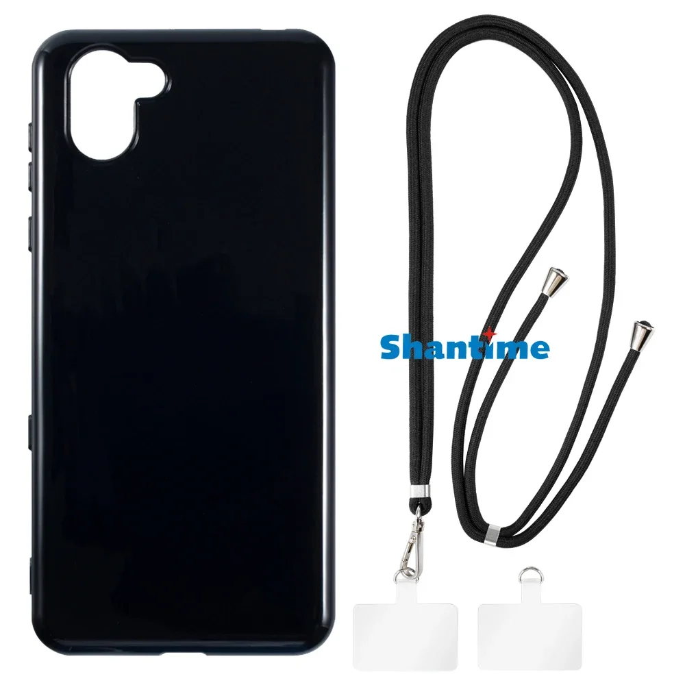 Подходит для Sharp Aquos R3 чехол + регулируемые ремешки на шею/кросс-боди и разделители