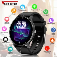 2022 smart watch zl02 men full touch screen sport fitness watch ip67 waterproof bluetooth for android ios smartwatch men zl02d