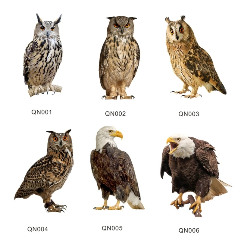 

Outdoor Garden Ringing with Owl Shape to Deter Birds Hanging Pendant Bird Scarer