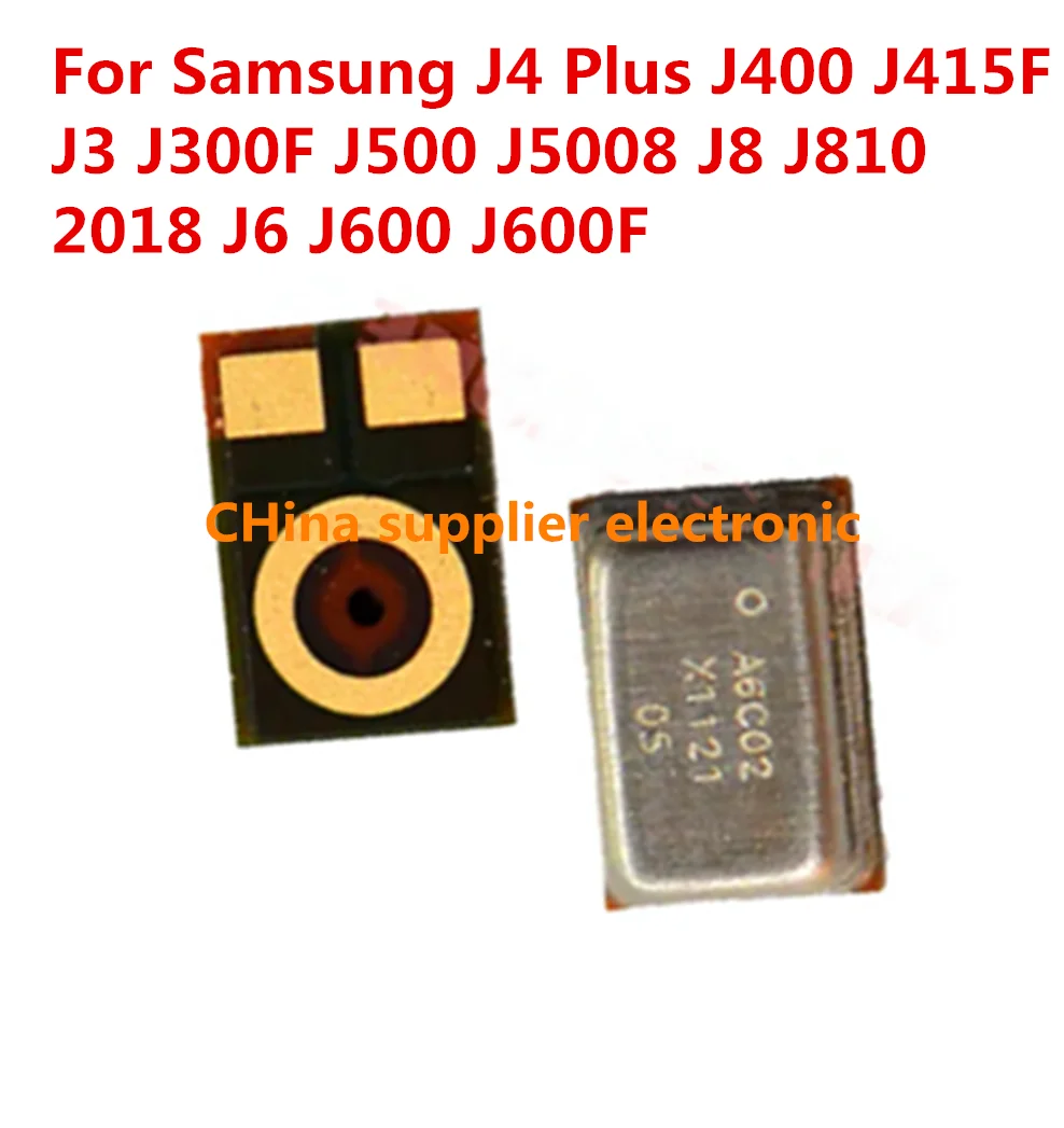 Для Samsung J4 Plus J400 J415F J3 J300F J500 J5008 J8 J810 2018 J6 J600 J600F новый оригинальный микрофон