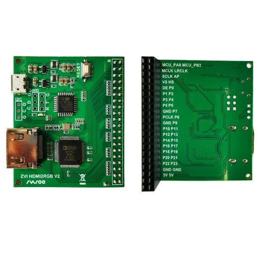 Adv7611 Development Board HDMI to Rgb888 / Bt656 / Bt1120 Raspberry Pie Screen Driver