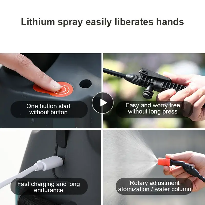 

With Long Battery Life Automatic Irrigation Equipment Improve Efficiency Long-lasting Flower Sprinkler Practical Durable