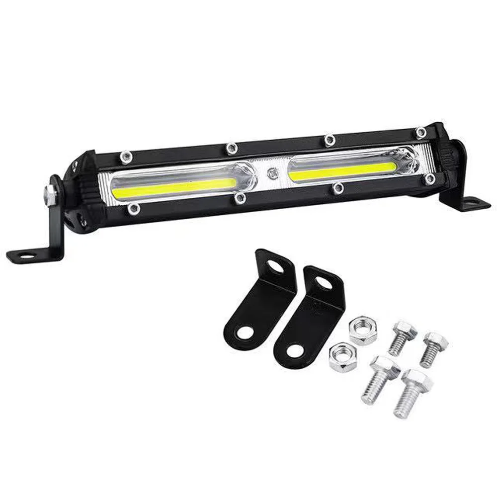 

LED Light Bar/Work Light Bar Offroad 18W COB for Car Motorcycle SUV ATV Truck 4x4 UAZ Boat Auto Fog Flood Lamp Spotlight 12V 24V