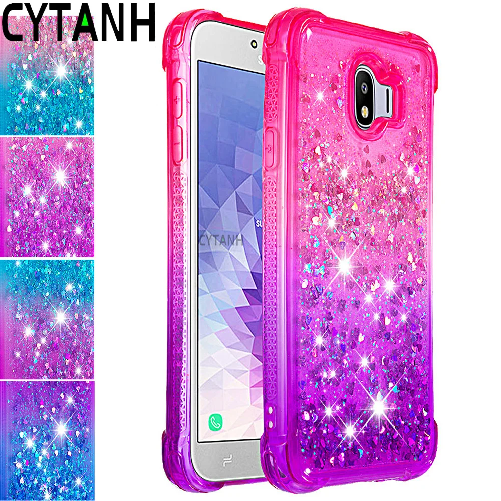 Для Huawei Y5 Y6 2017 Y3 Y7 Prime P30 Lite Сияющий Динамический Жидкий Бамперный Чехол MYA-U29 MYA-L22 MYA-L41 L11 Милый Силиконовый Ковер